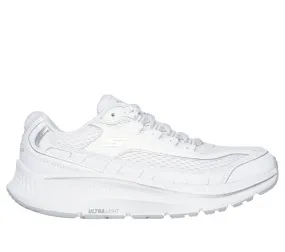 Skechers Women's Go Run 2.0 Strava Sneakers- White/ Silver