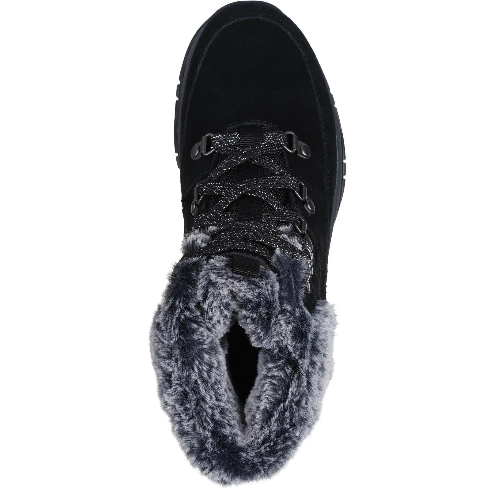 Skechers Womens Trego Snow Worries Waterproof Walking Hiking Snow Boots
