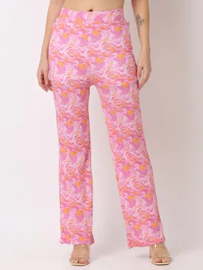 Spykar Tapered High Rise Trousers For Women