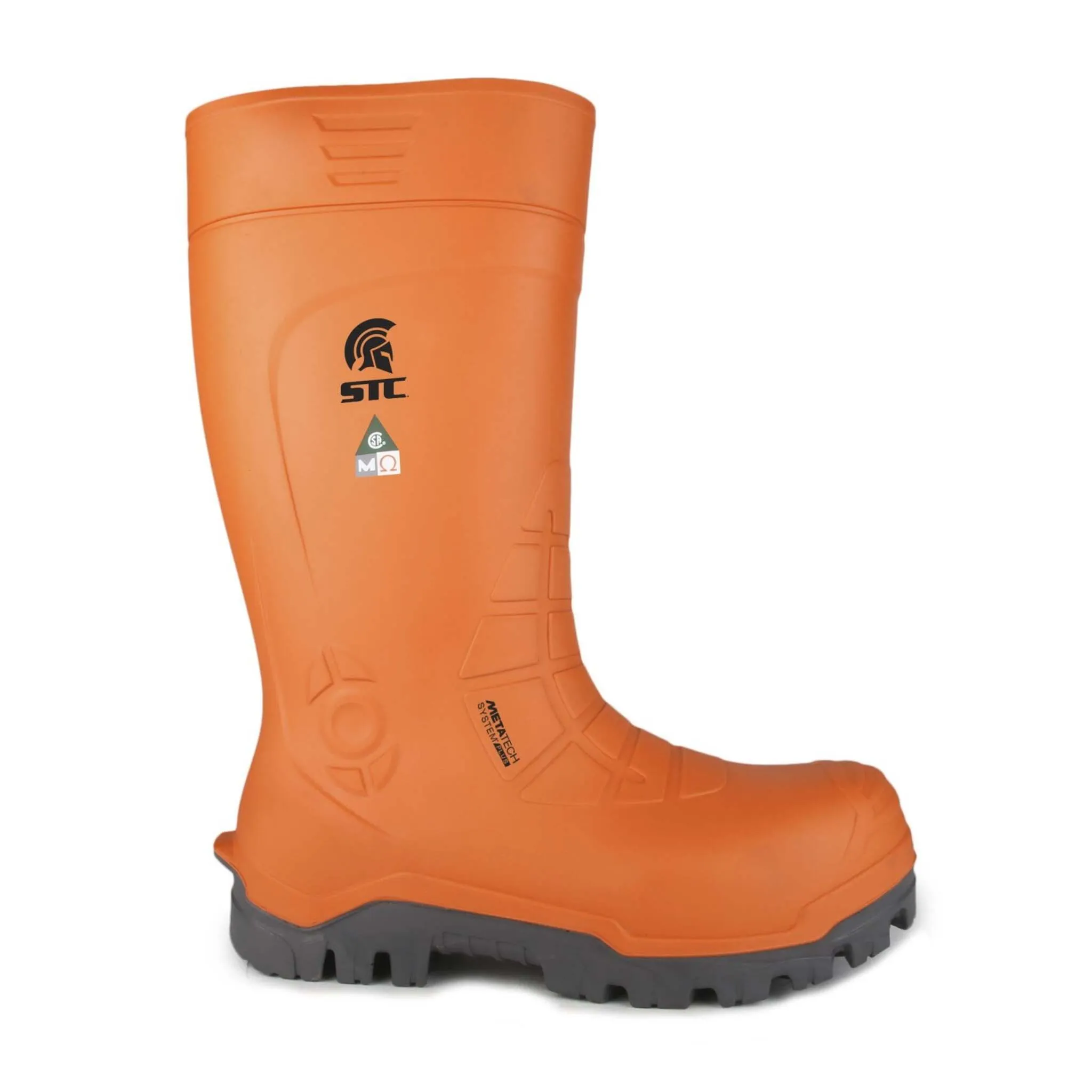 STC Men's Winter Safety Work Boots | Golden PU, Waterproof, Composite Toe, Internal Metguard, -45°C/-50°F Rated, CSA Approved | Sizes 7-14
