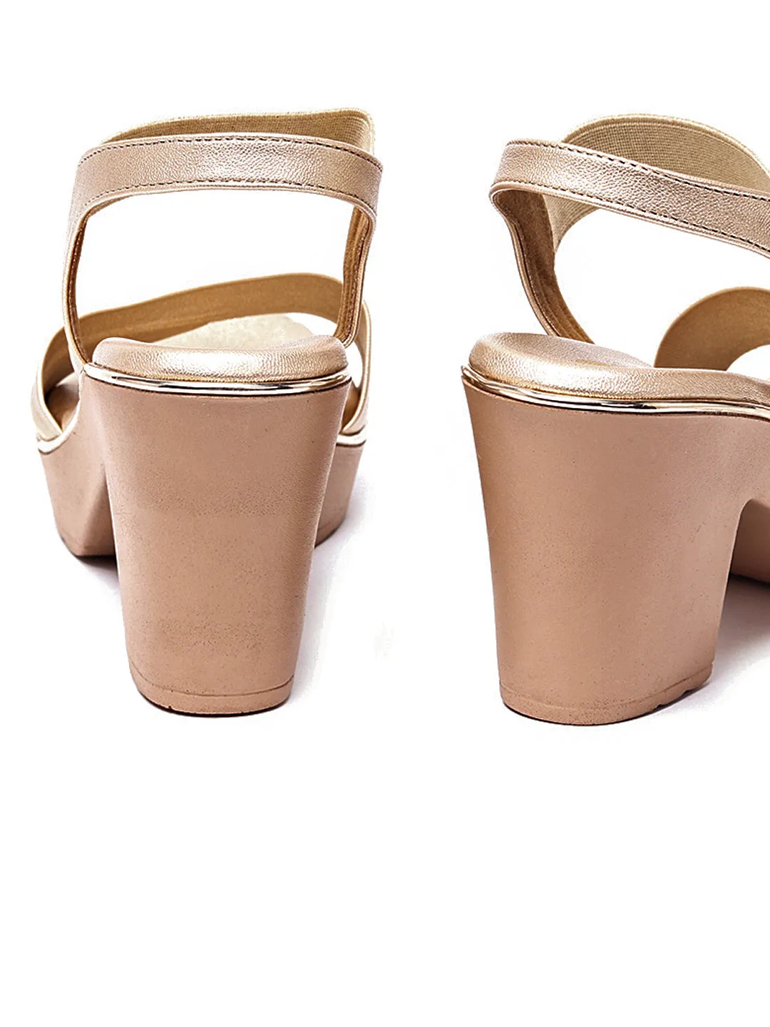 Stride in Style: Delco's Block Heel Sandals