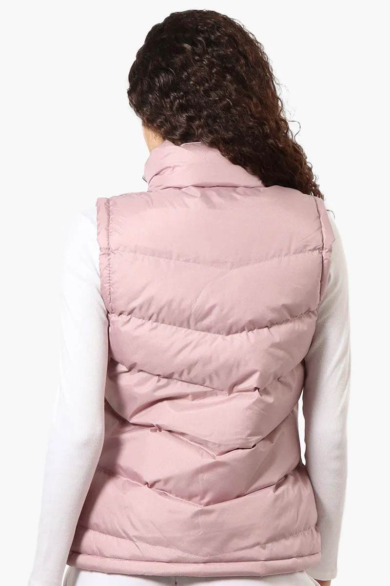 Super Triple Goose Solid Bubble Vest - Pink