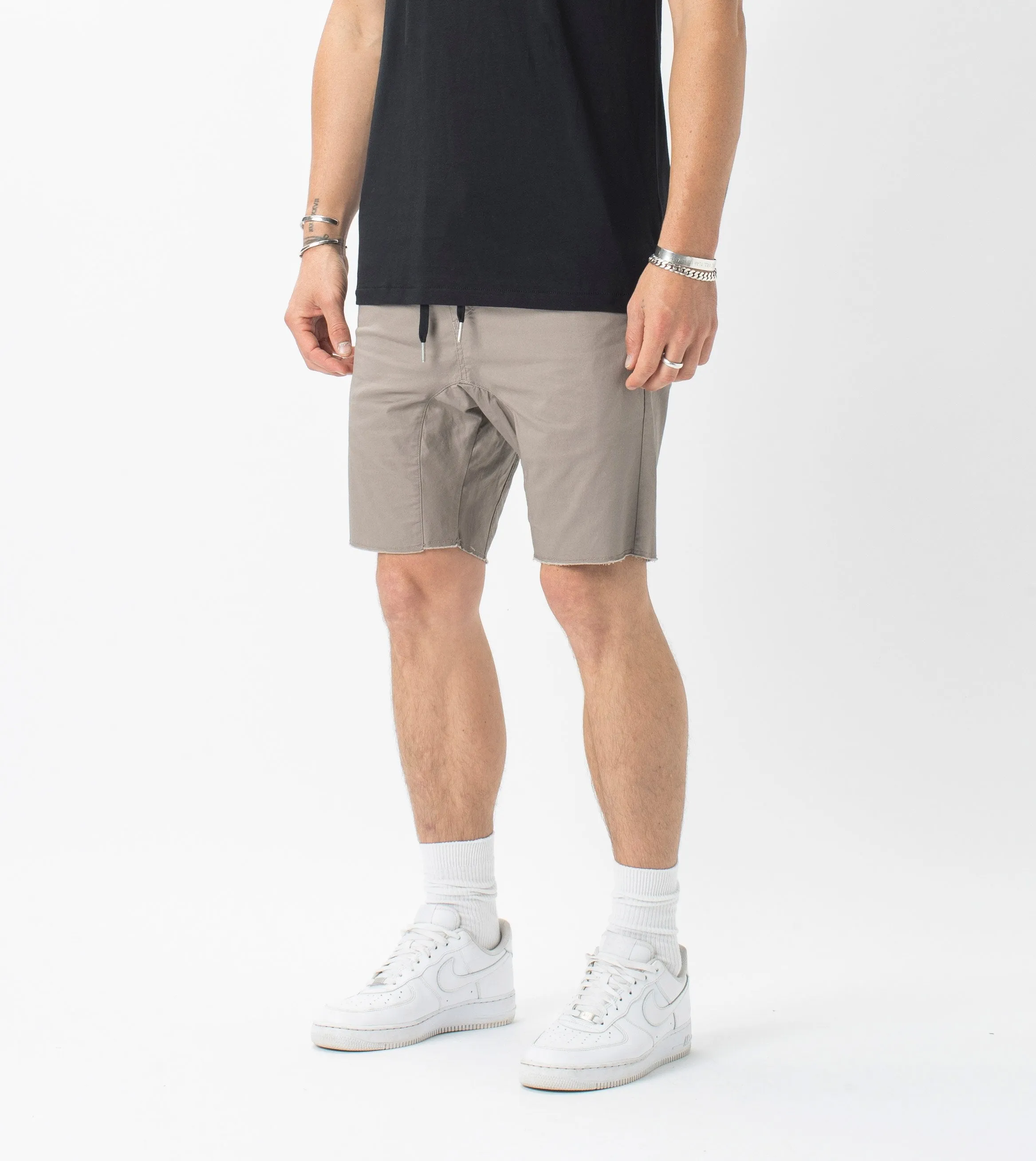 Sureshot Lightweight Short Washed Almond