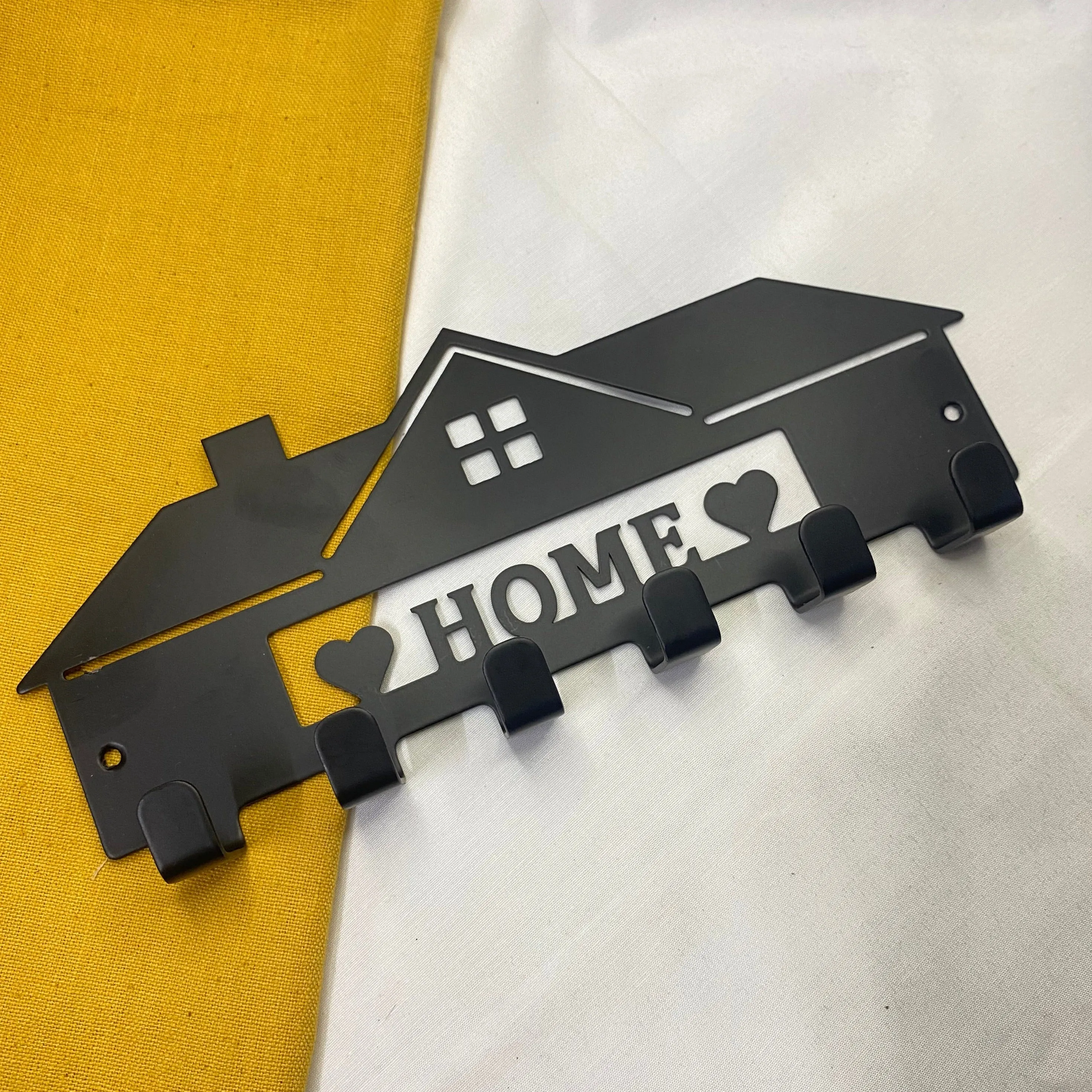 Sweet Home Wall Mounted Metal Key Holders/Hangers Hooks By DH