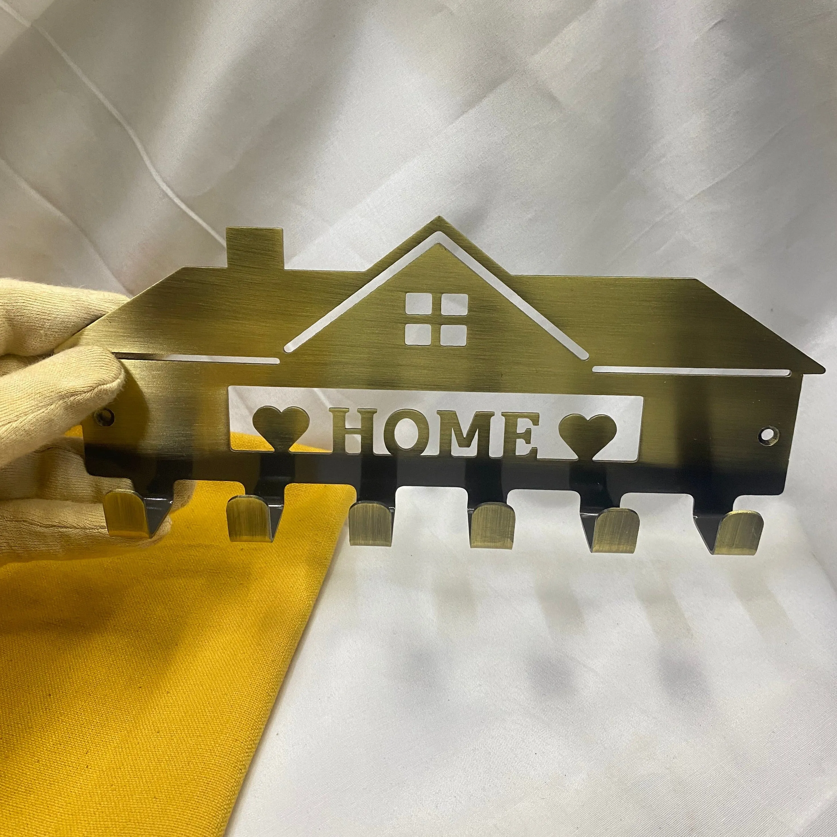 Sweet Home Wall Mounted Metal Key Holders/Hangers Hooks By DH