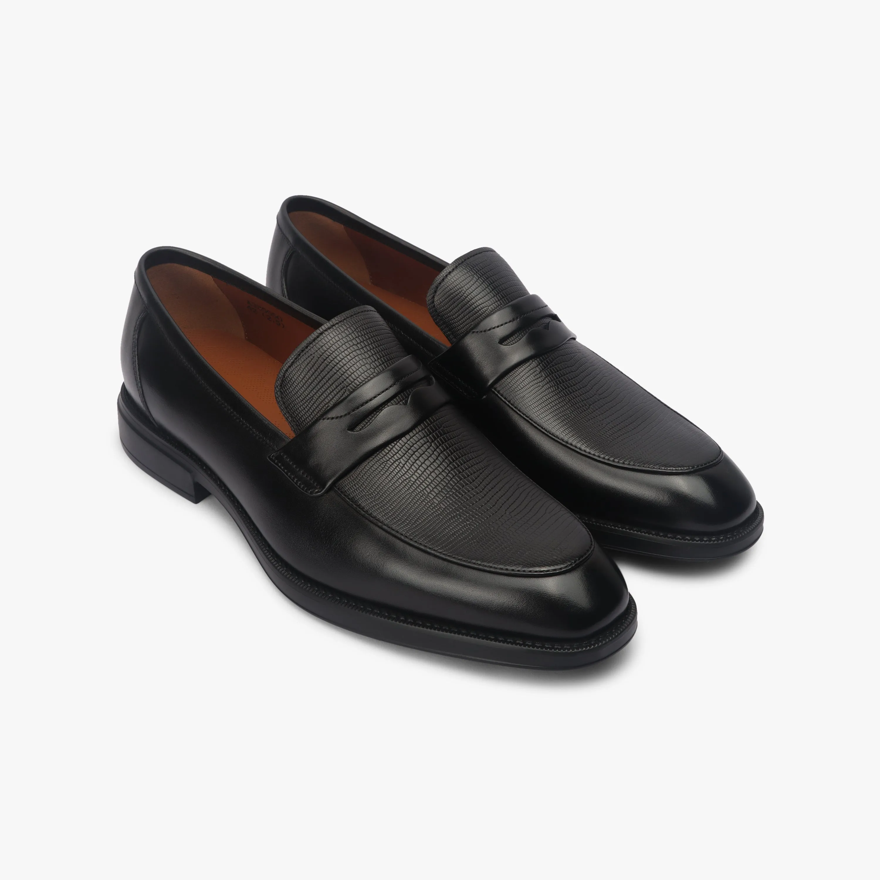 Textured Penny Slip Ons