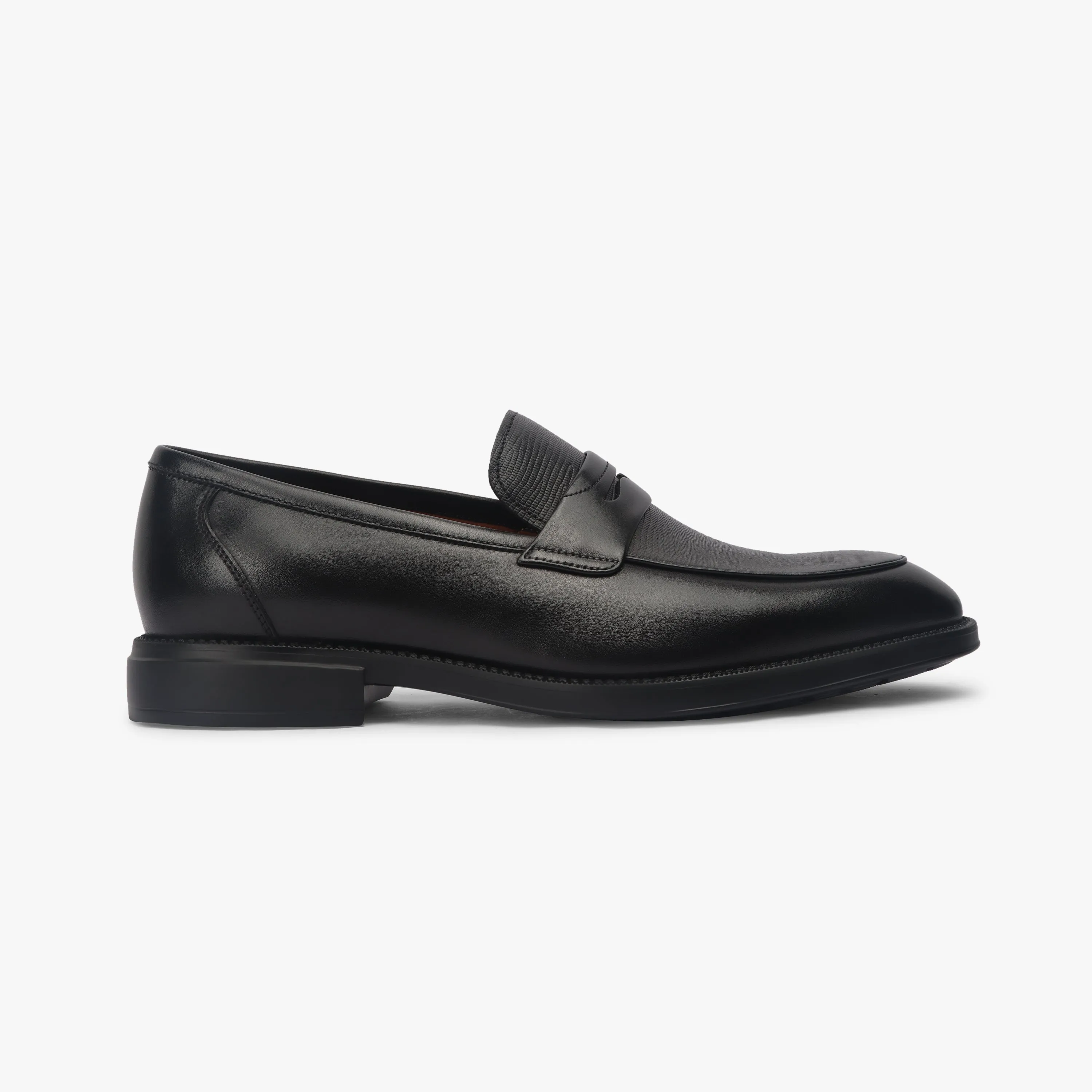 Textured Penny Slip Ons