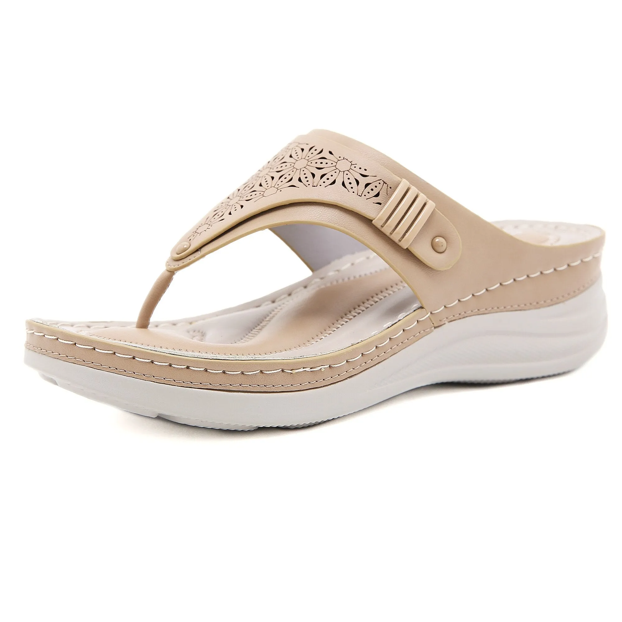 Vanccy summerWedge slippers women shoes