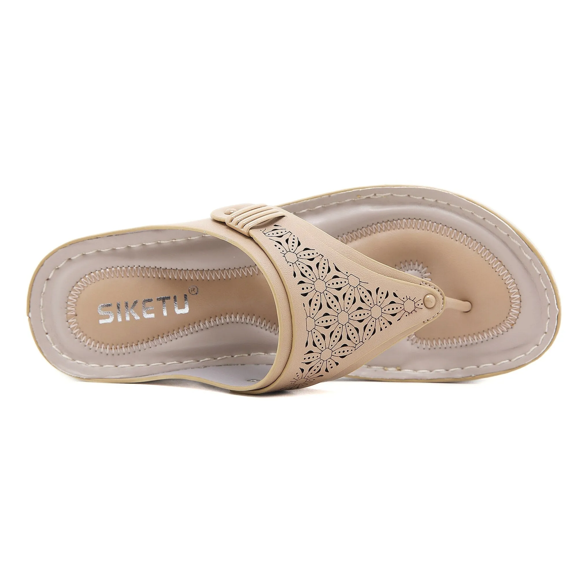 Vanccy summerWedge slippers women shoes
