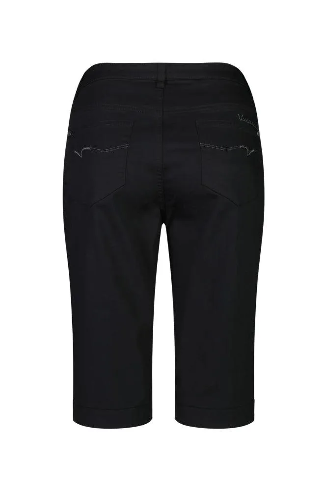 Vassalli Lightweight  Straight Leg Shorts Black