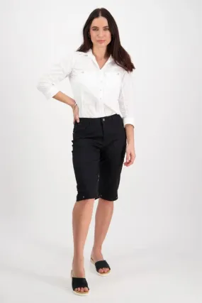 Vassalli Lightweight  Straight Leg Shorts Black