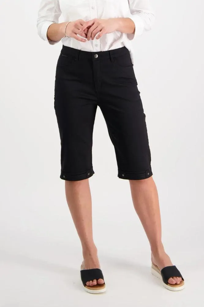 Vassalli Lightweight  Straight Leg Shorts Black