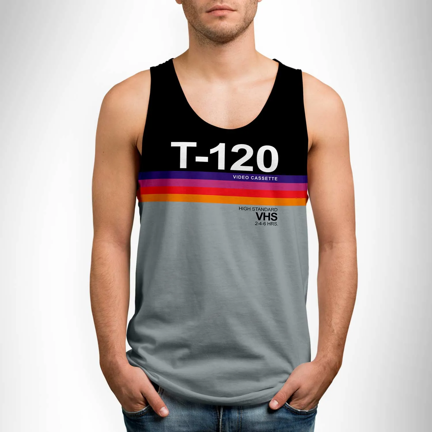 Vhs classic Men's Sublimated Tank