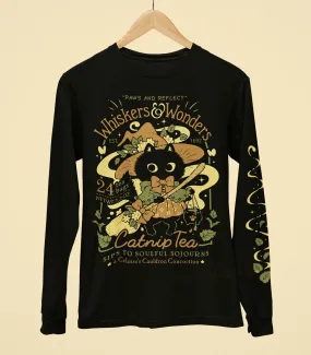 Whiskers & Wonders Catnip Tea Long Sleeve Shirt