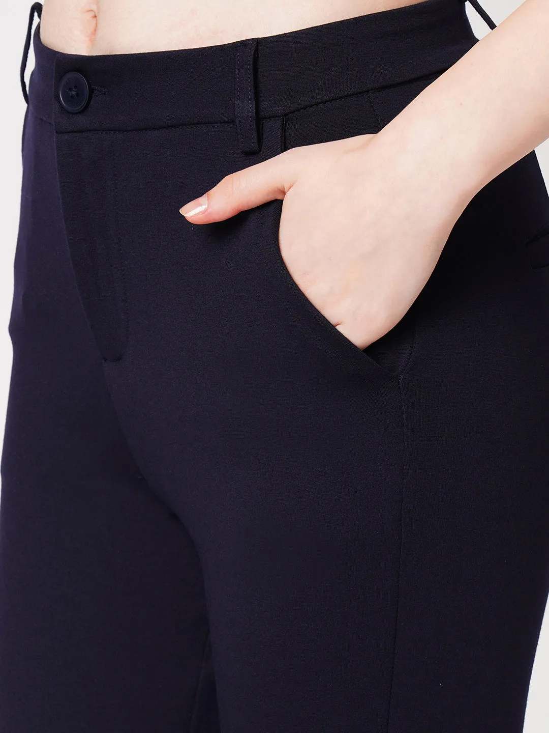 Women High-Rise Straight Treggings