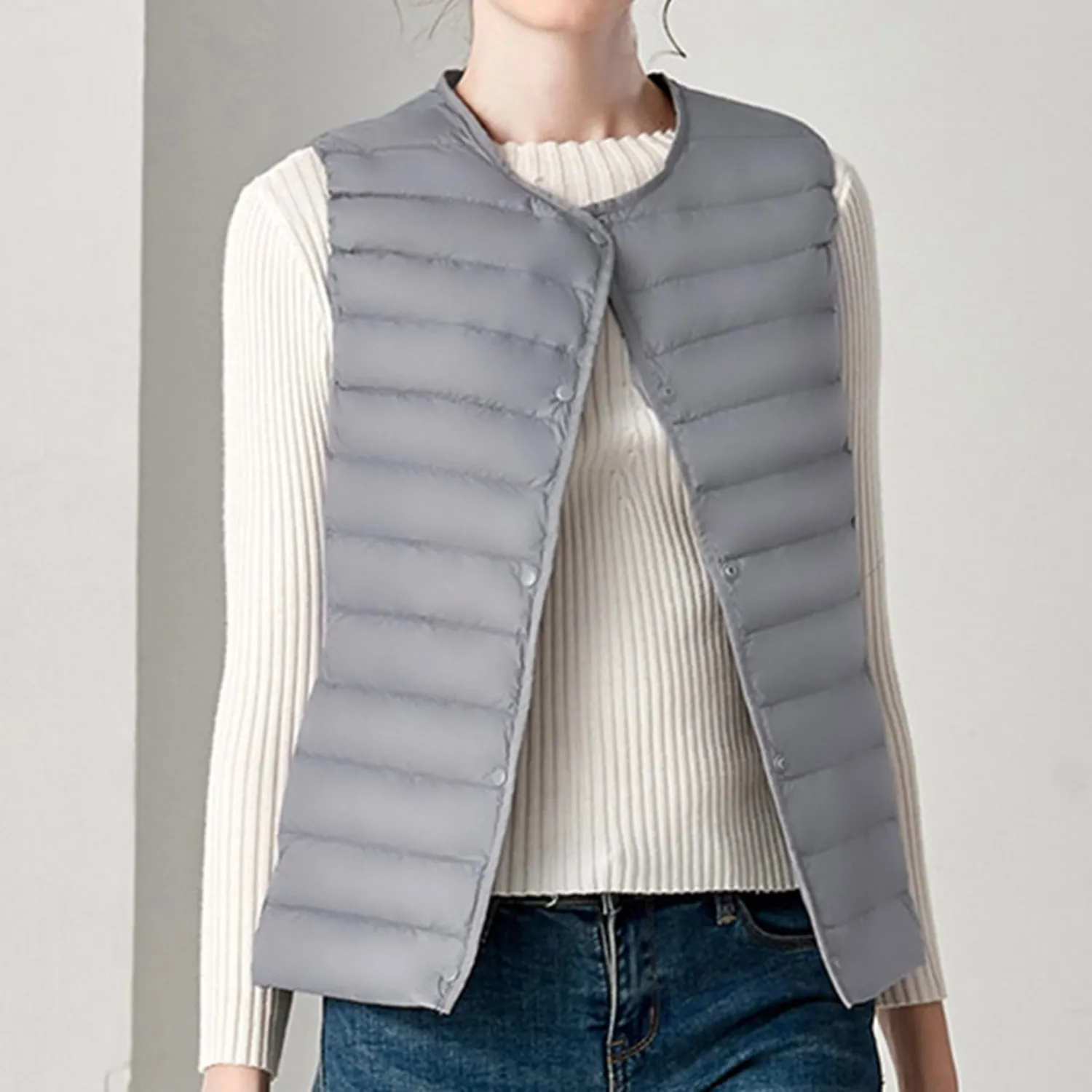 Women's Autumn/Winter Casual Warm Vest | Plus Size
