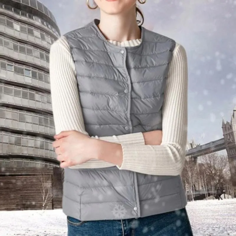 Women's Autumn/Winter Casual Warm Vest | Plus Size
