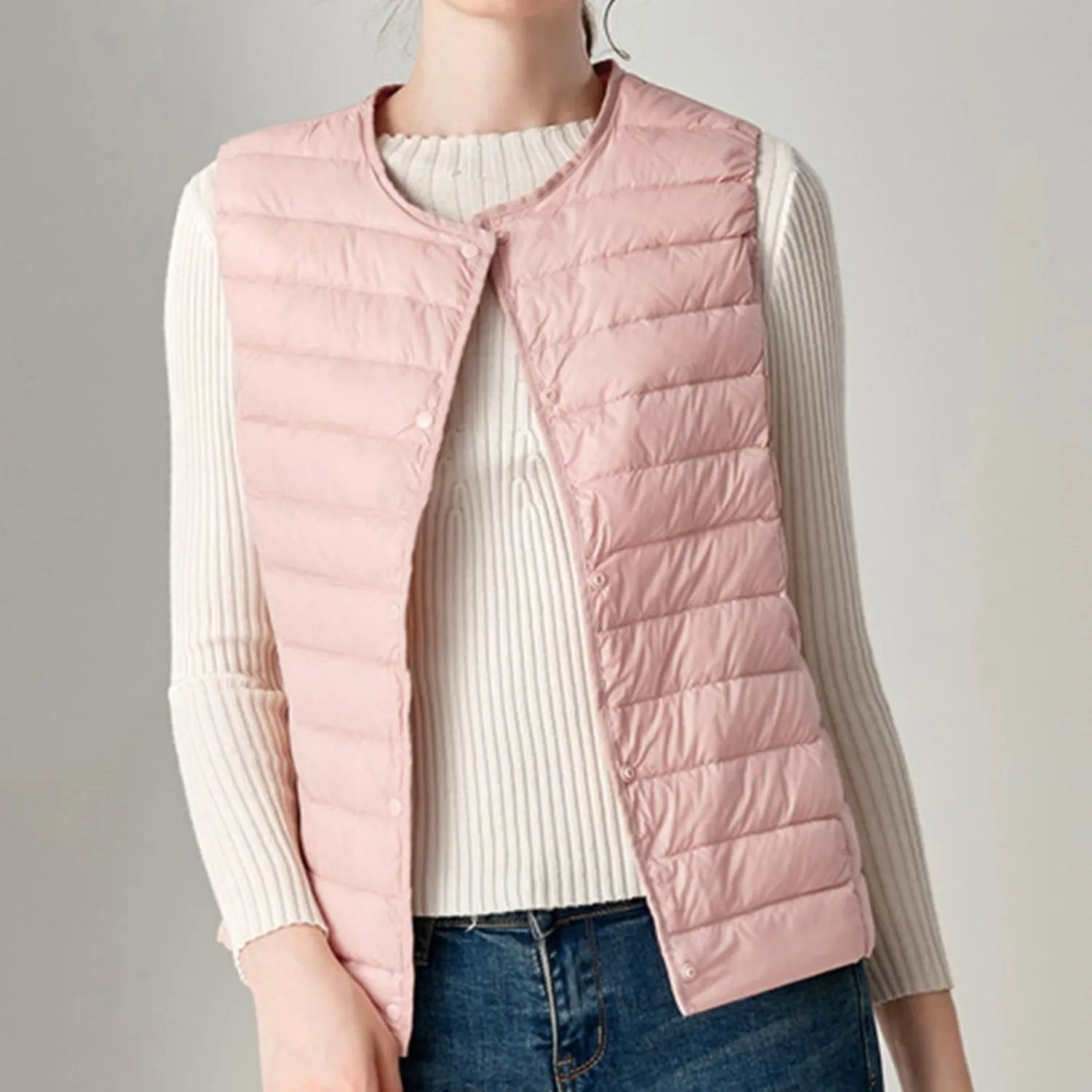 Women's Autumn/Winter Casual Warm Vest | Plus Size