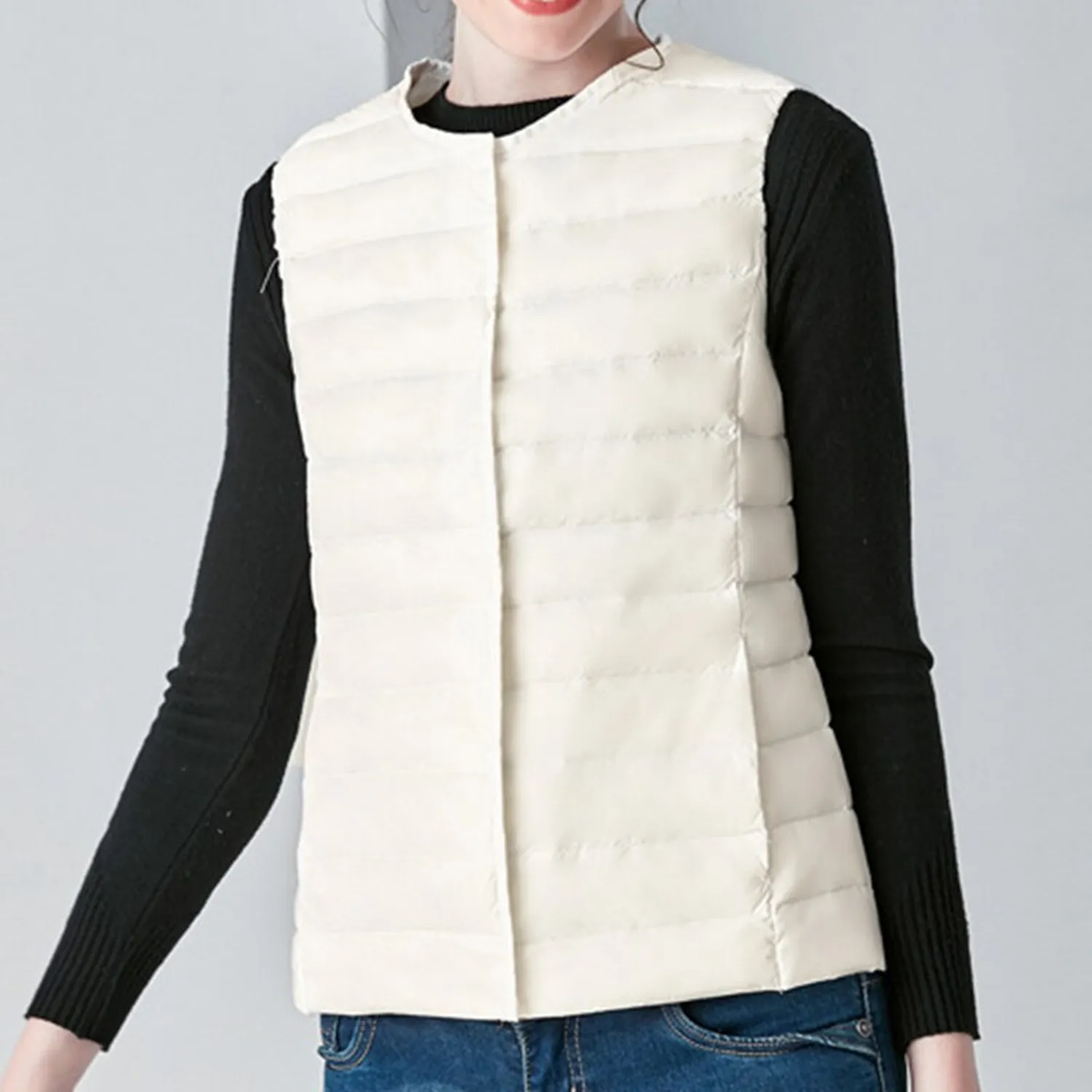 Women's Autumn/Winter Casual Warm Vest | Plus Size