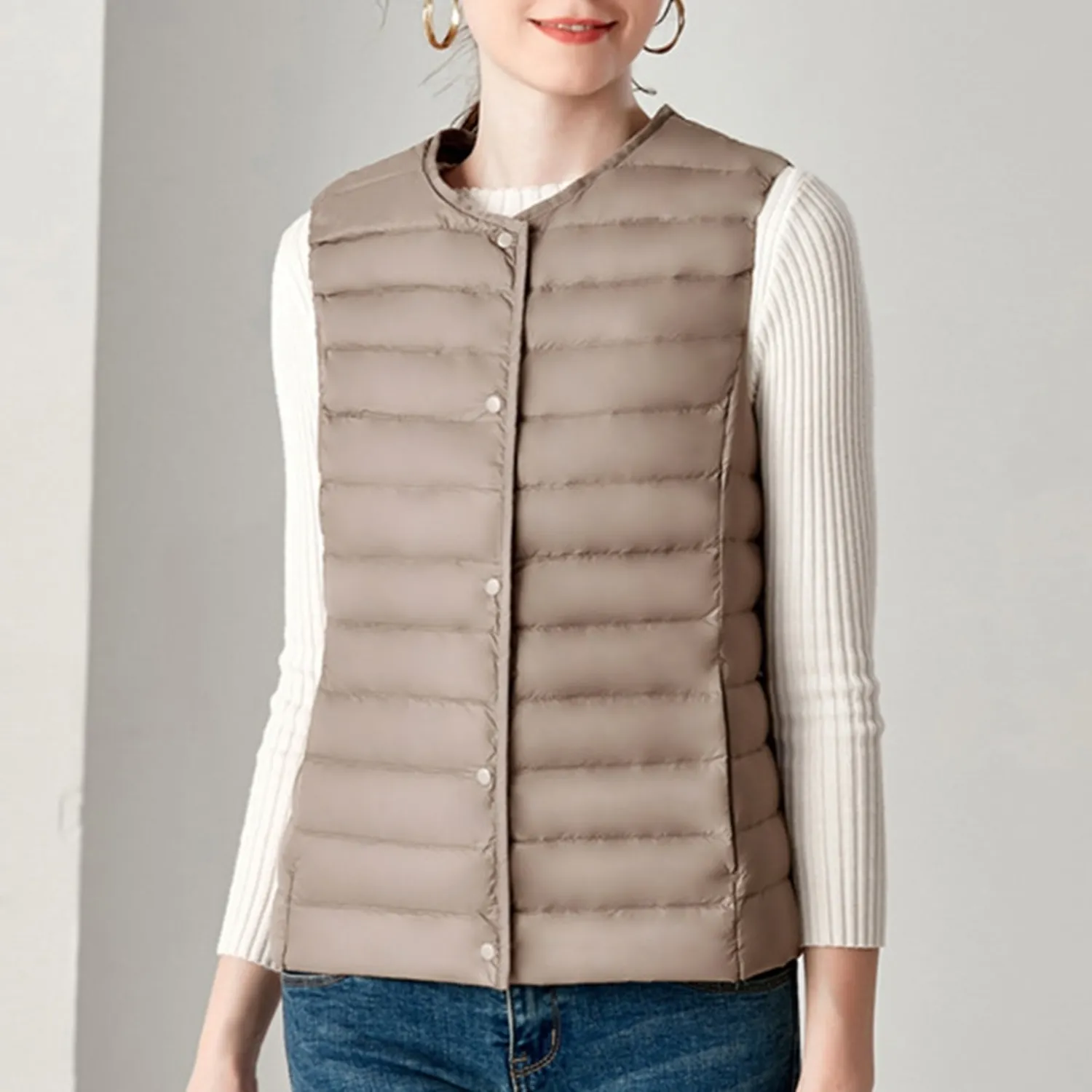 Women's Autumn/Winter Casual Warm Vest | Plus Size