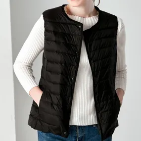 Women's Autumn/Winter Casual Warm Vest | Plus Size