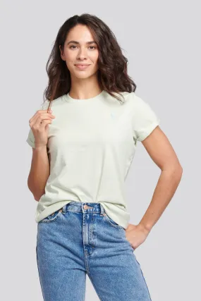 Womens Crew Neck T-Shirt in Ambrosia