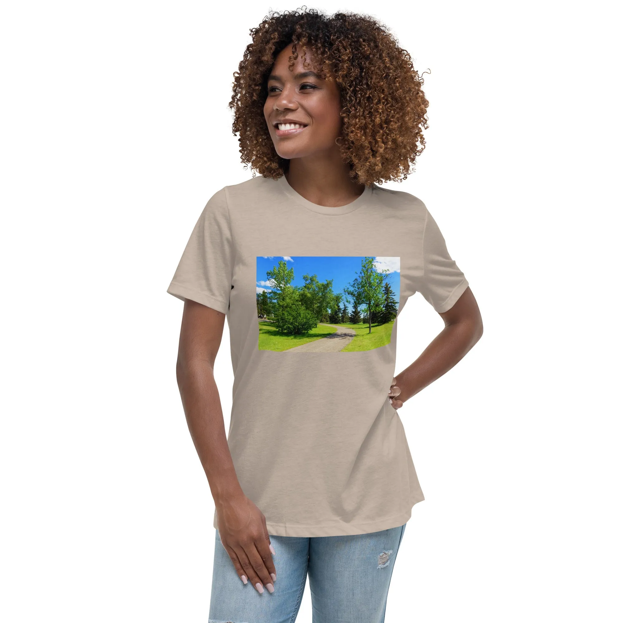 Women's Relaxed T-Shirt - Calgary in the Summer