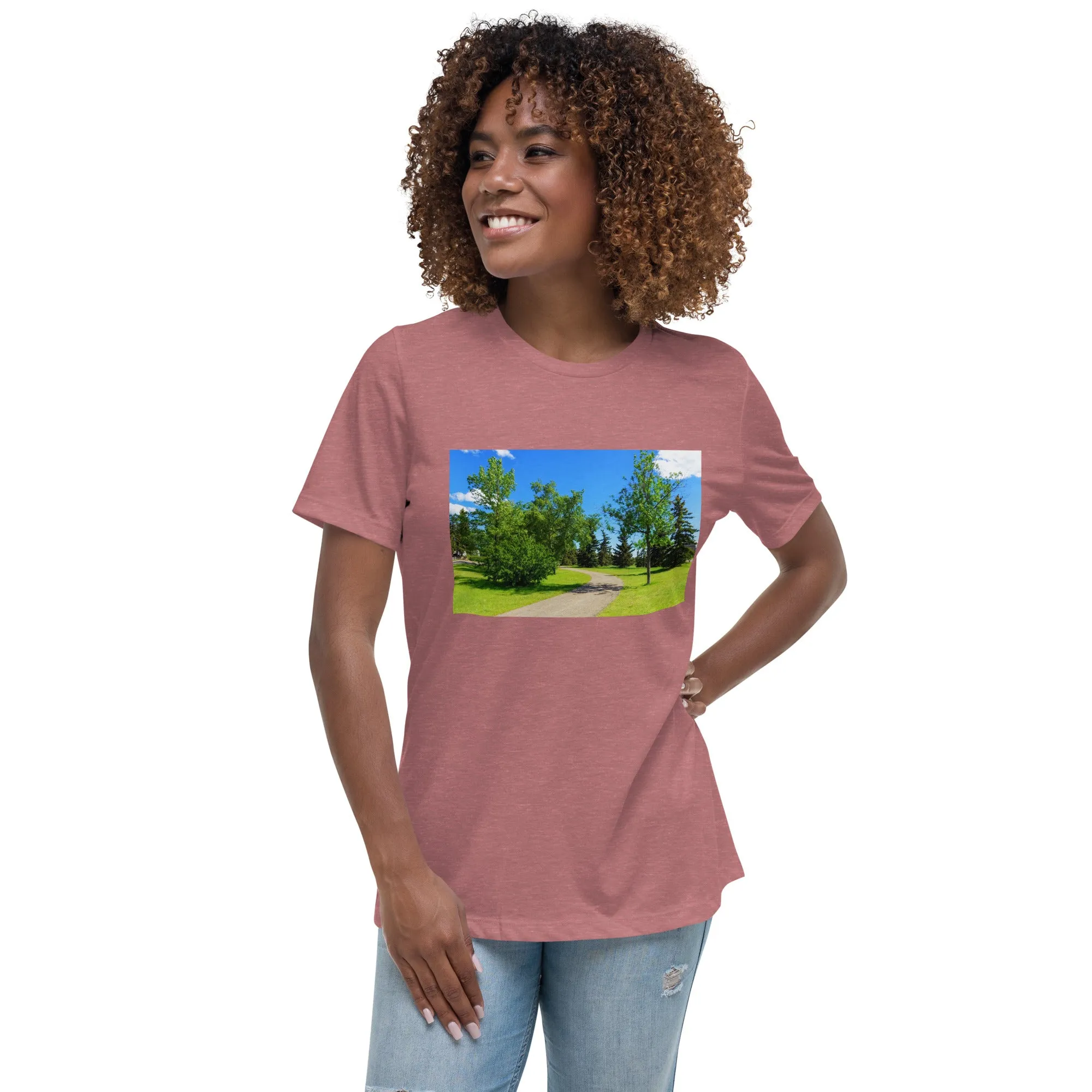 Women's Relaxed T-Shirt - Calgary in the Summer