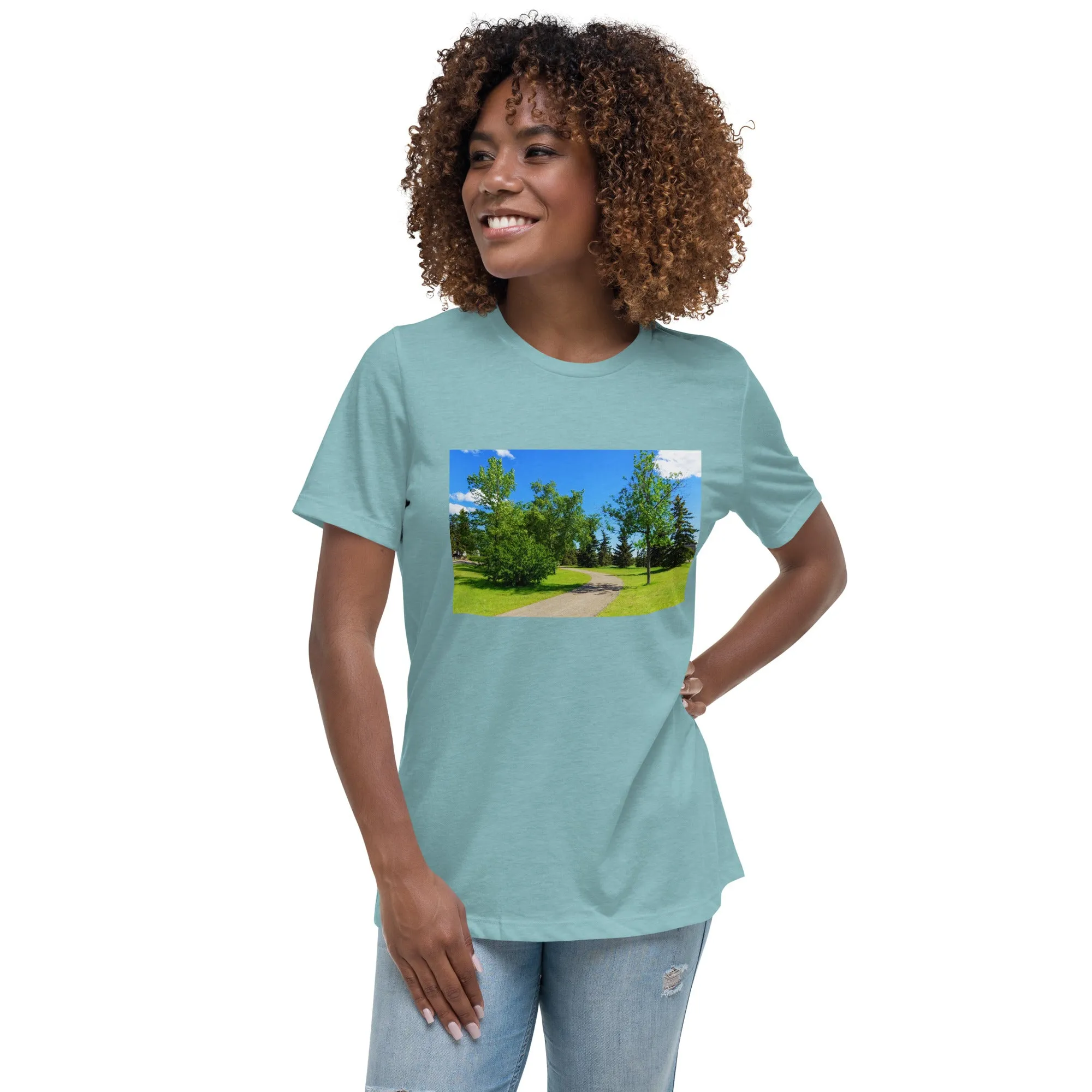 Women's Relaxed T-Shirt - Calgary in the Summer