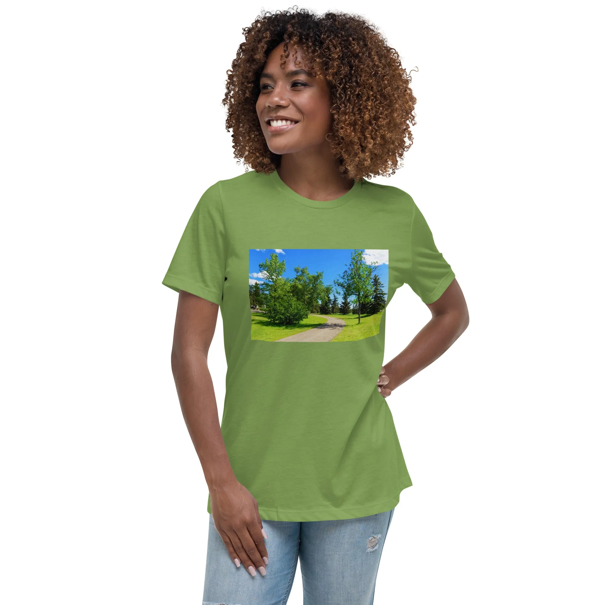 Women's Relaxed T-Shirt - Calgary in the Summer