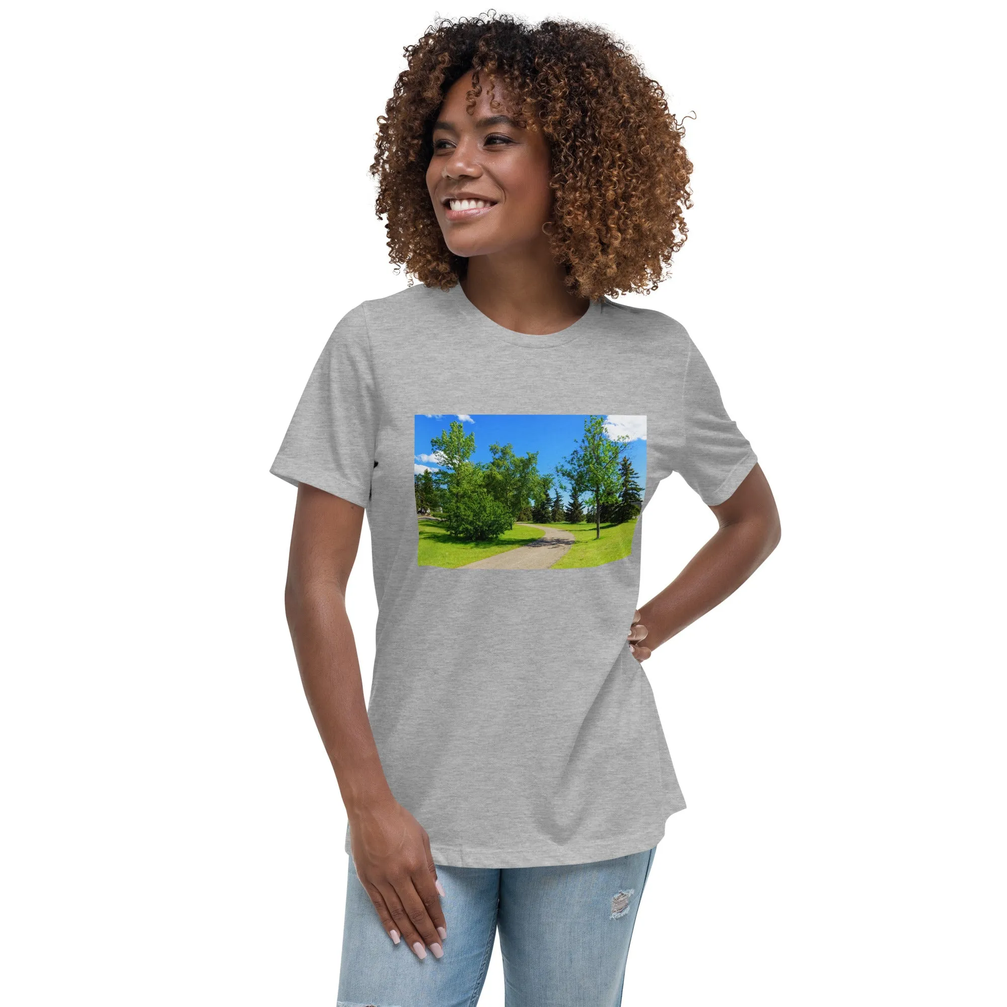 Women's Relaxed T-Shirt - Calgary in the Summer