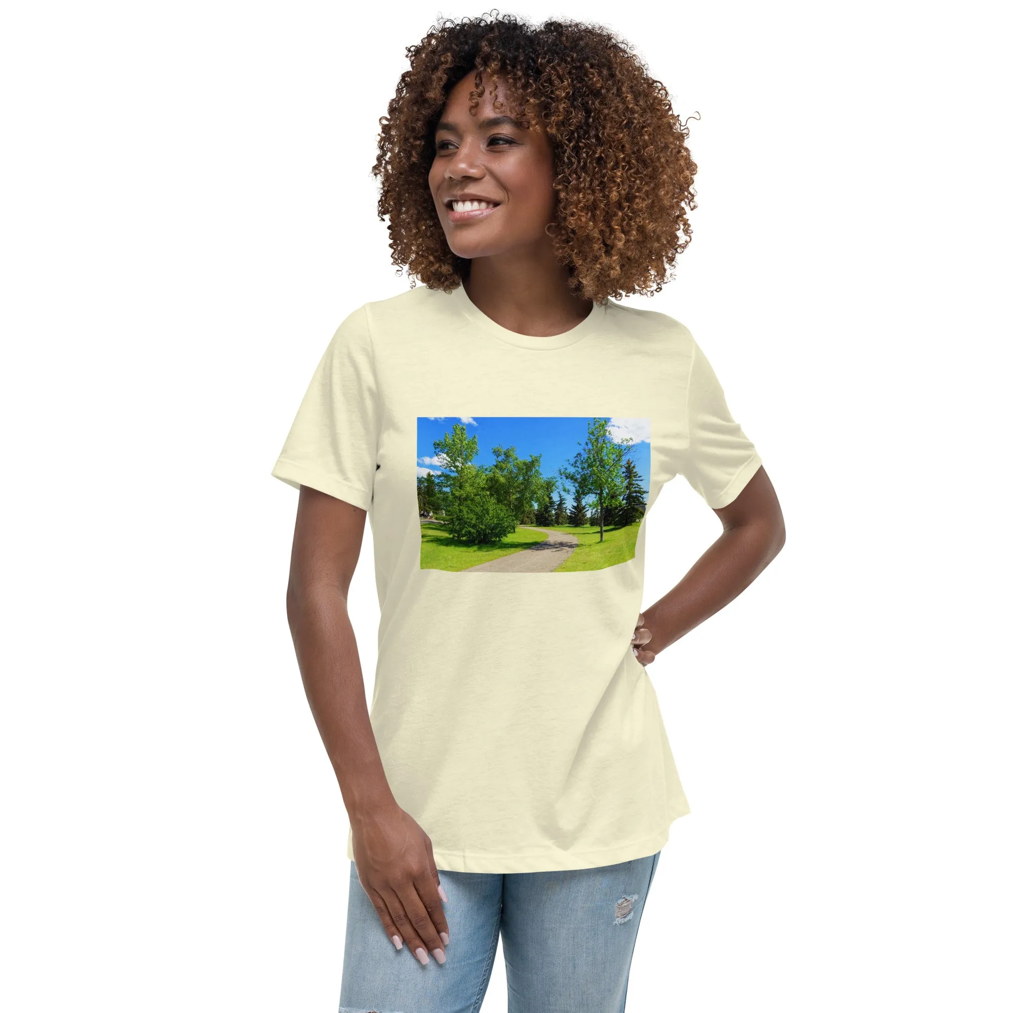 Women's Relaxed T-Shirt - Calgary in the Summer