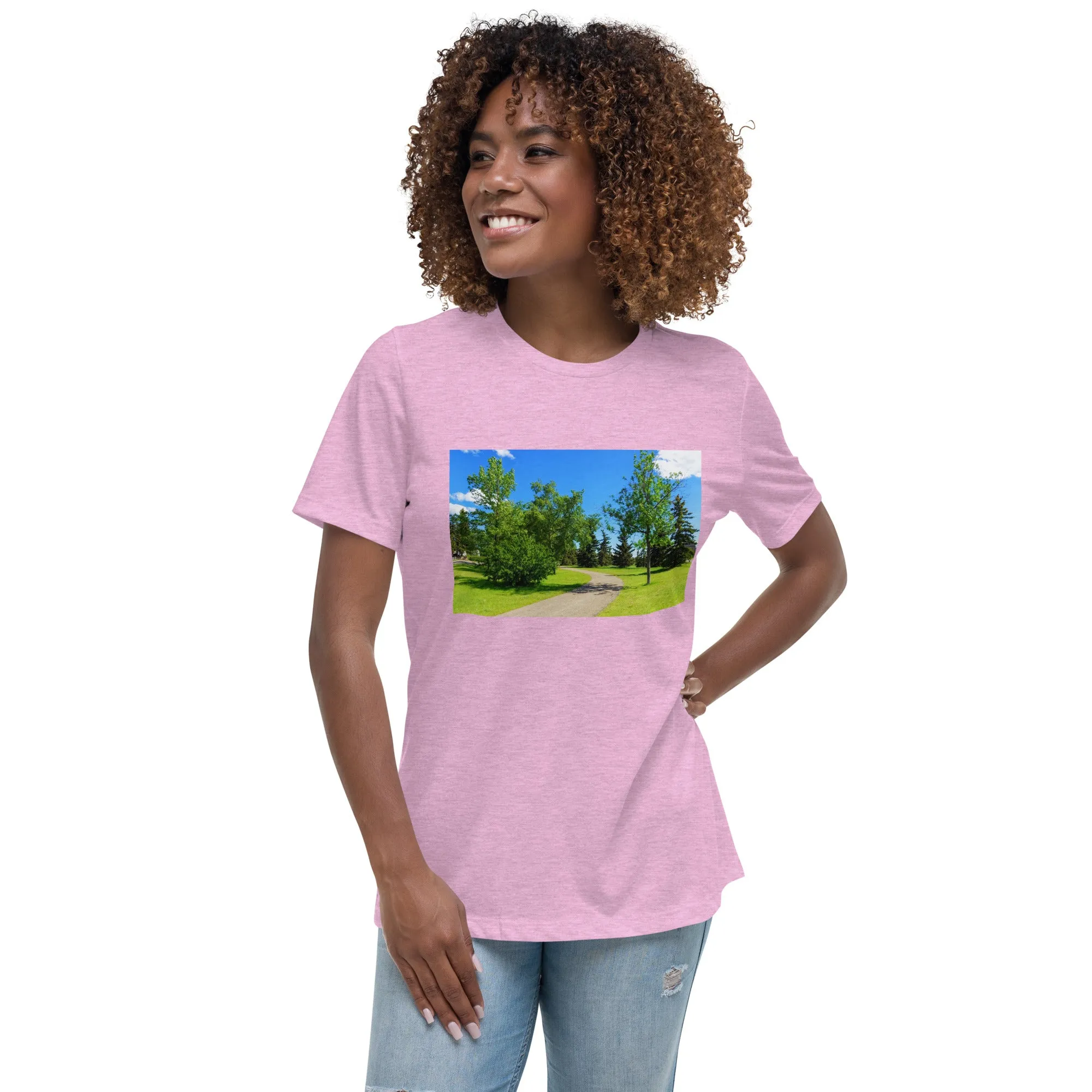 Women's Relaxed T-Shirt - Calgary in the Summer