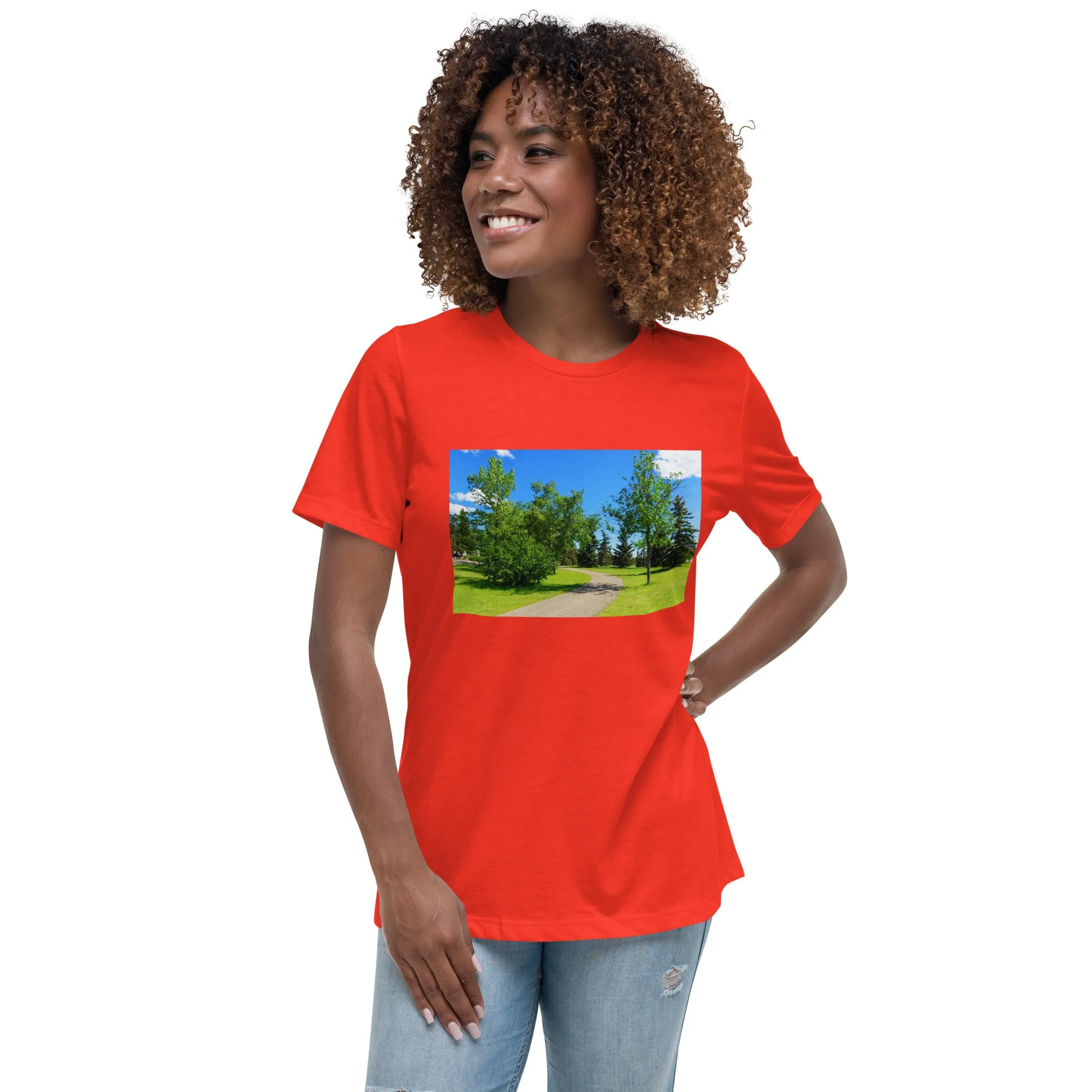 Women's Relaxed T-Shirt - Calgary in the Summer