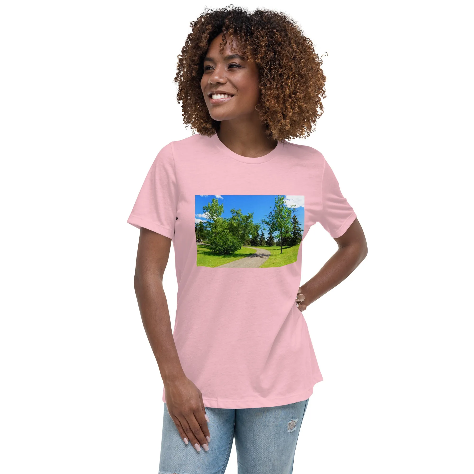 Women's Relaxed T-Shirt - Calgary in the Summer