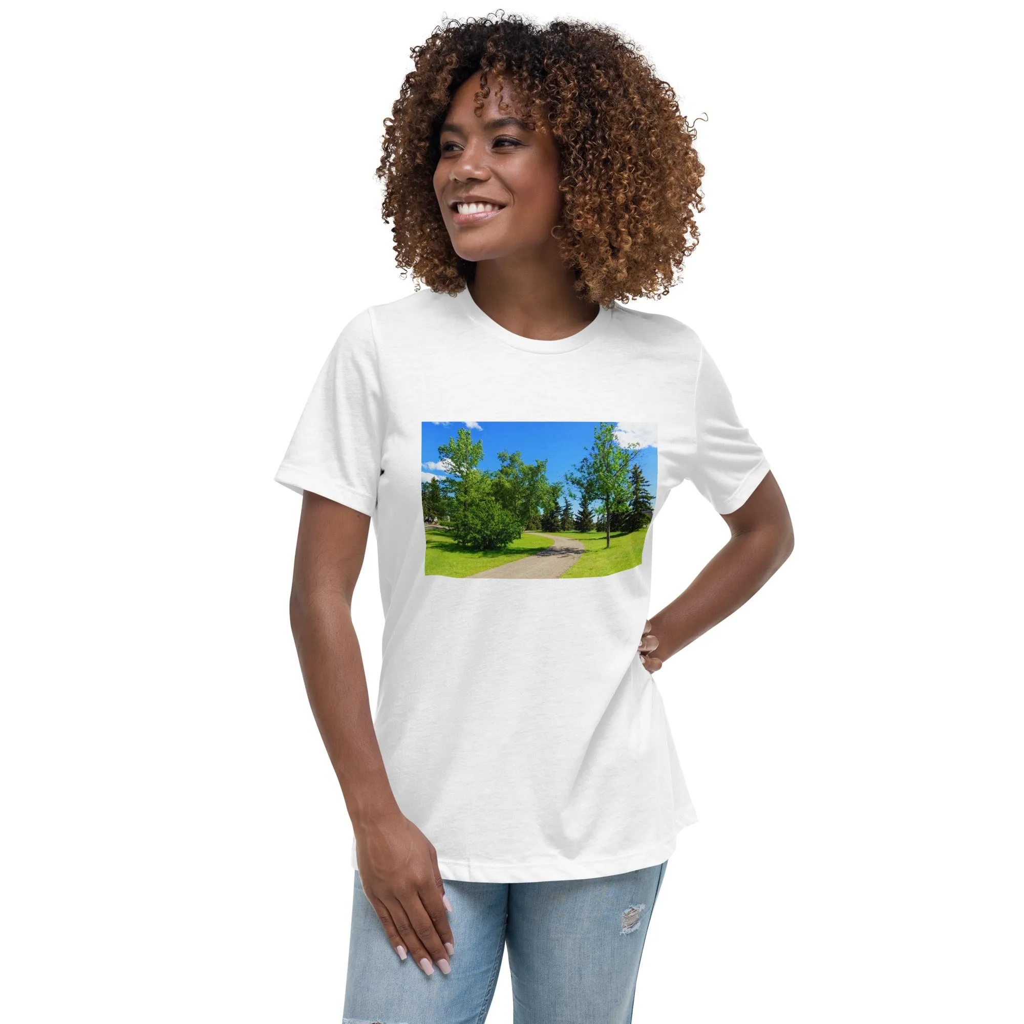 Women's Relaxed T-Shirt - Calgary in the Summer