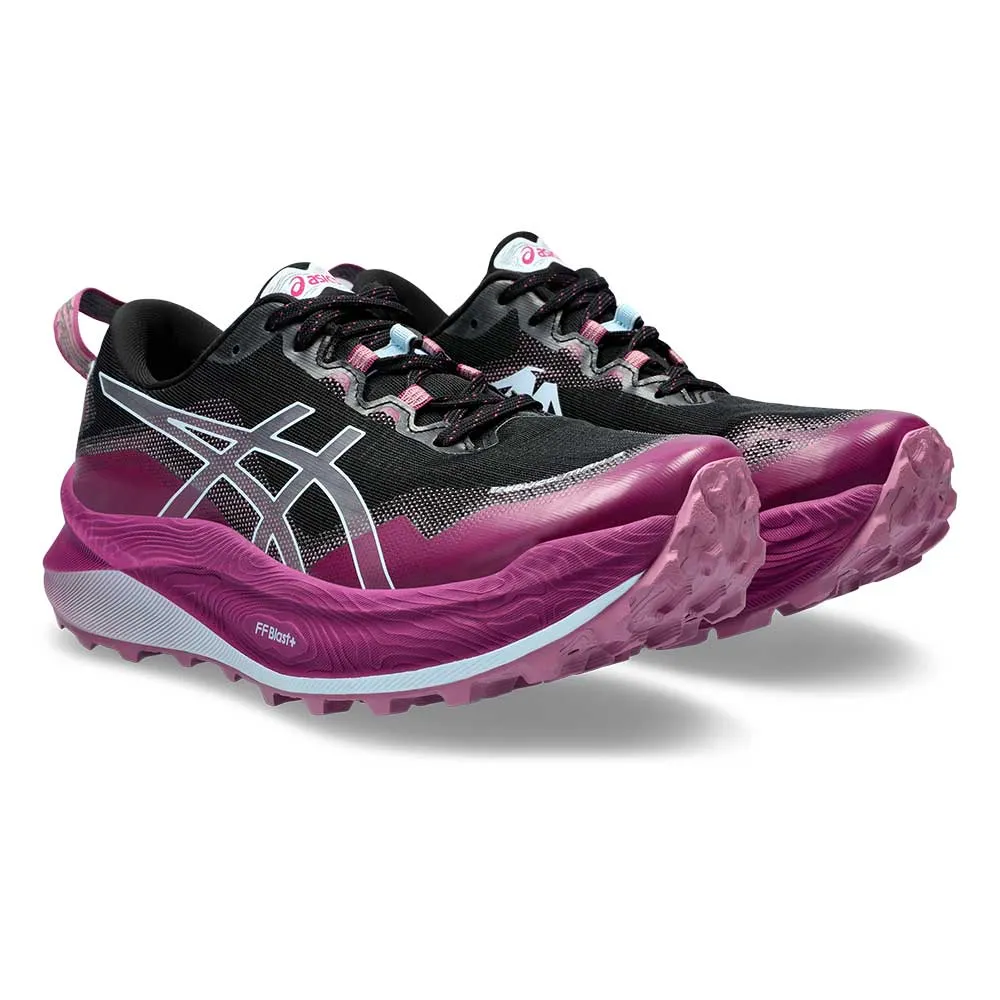 Women's Trabuco Max 3 Trail Shoe - Black/Light Blue - Regular (B)