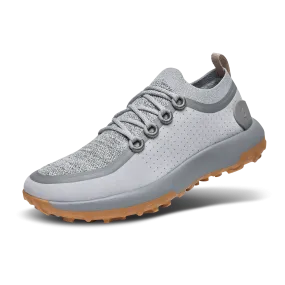 Women's Trail Runners - Medium Grey (Rugged Khaki Sole) - 1