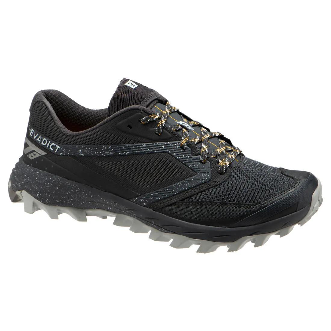 XT8 men's trail running shoes black and