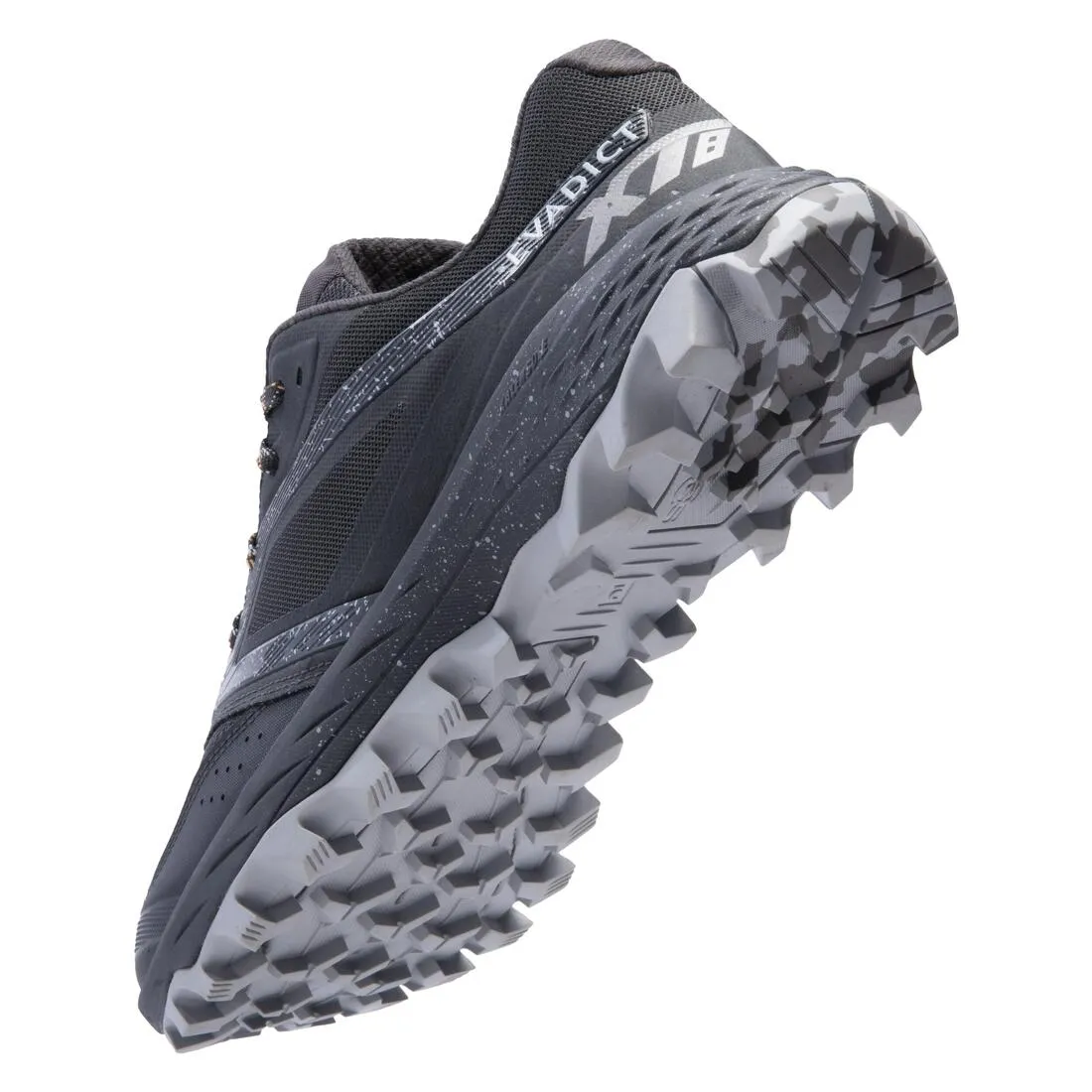 XT8 men's trail running shoes black and