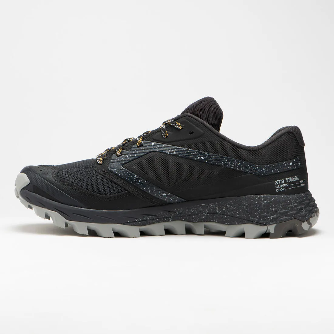 XT8 men's trail running shoes black and